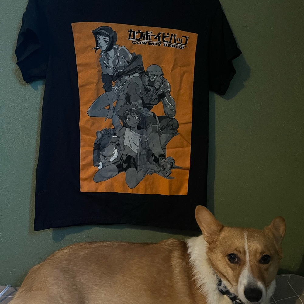 Black and Orange Cowboy Bebop Tee